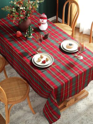 Sommaruga ''Home Collection'' Christmas Table Cloth For 12 People 130x230 Cm Assorted