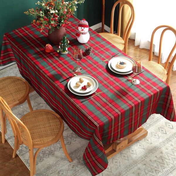 Sommaruga ''Home Collection'' Christmas Table Cloth For 12 People 130x230 Cm Assorted
